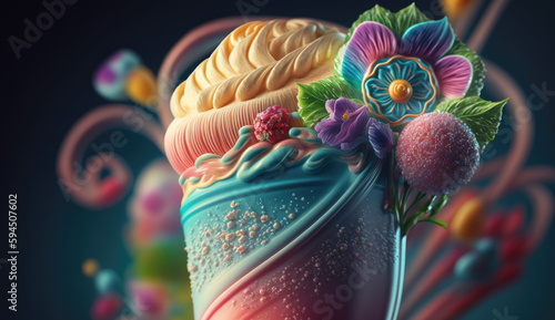 Smoothie-ice cream