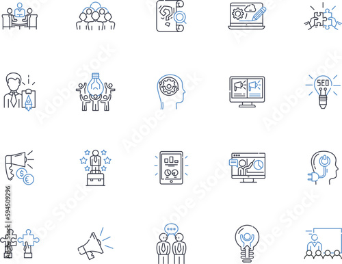 Repair line icons collection. Restore, Fix, Patch, Mend, Refurbish, Revive, Rehabilitate vector and linear illustration. Renew,Recondition,Overhaul outline signs set