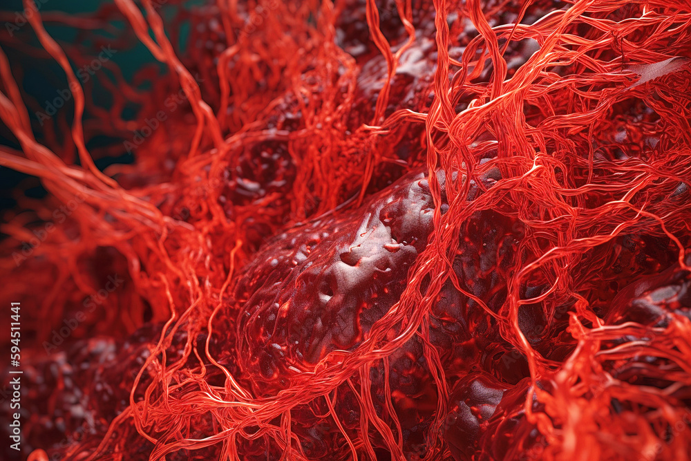 AI human blood vessel intestinal wall AI human blood vessel intestinal wall