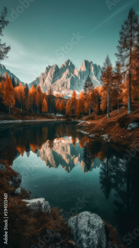 lake in autumn © CRYPTOERMD