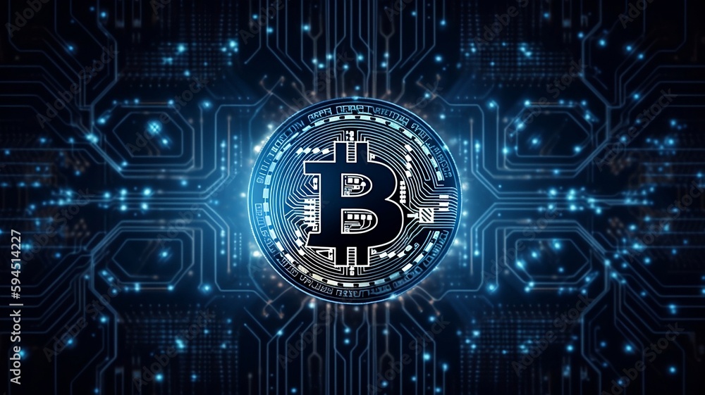 Bitcoin digital fondo de pantalla Bitcoin digital fondo de pantalla