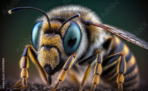 close up of a bee © ImaginaryInspiration