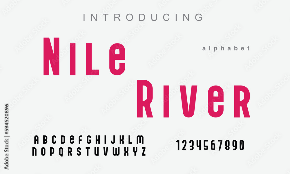 Nile River font. Elegant alphabet letters font and number. Classic Copper Lettering Minimal Fashion Designs. Typography fonts regular uppercase and lowercase. vector illustration
