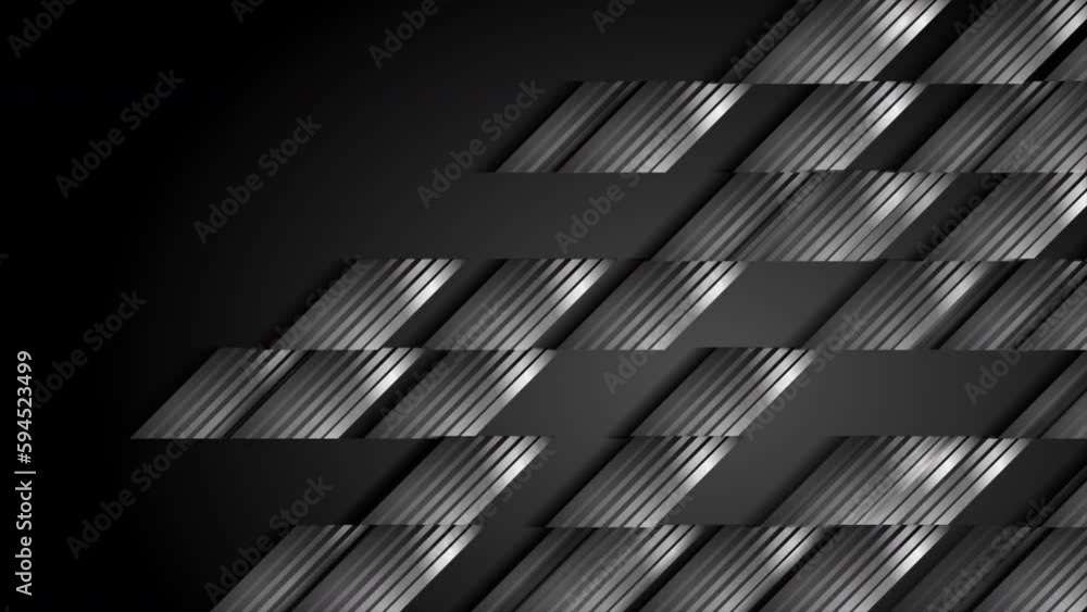Black and grey metallic geometric abstract technology background ...