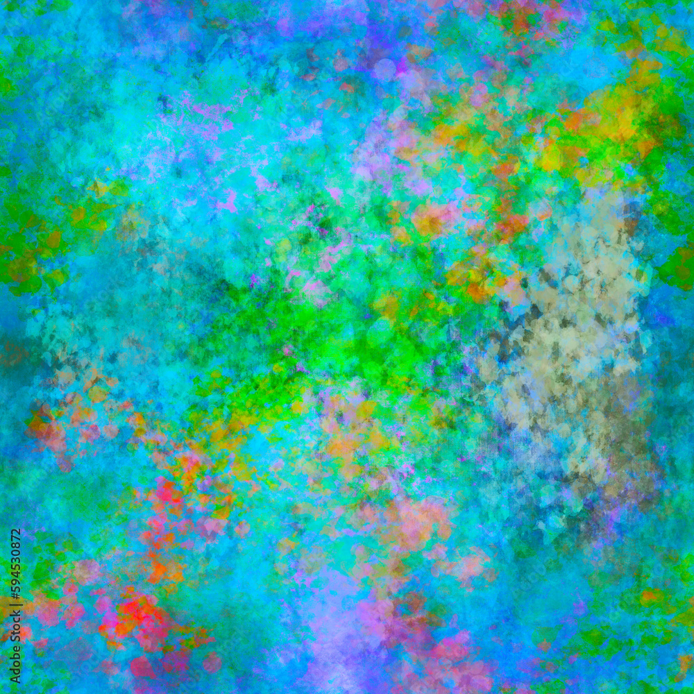 Modern abstract blur hand painted seamless background Bright summer natural colors