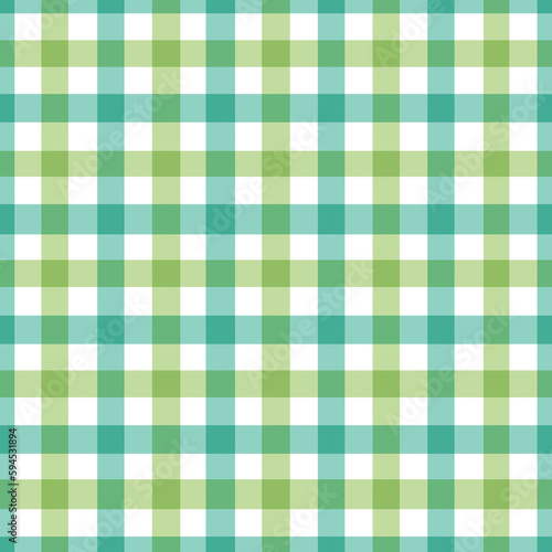Plaid Pattern: Green