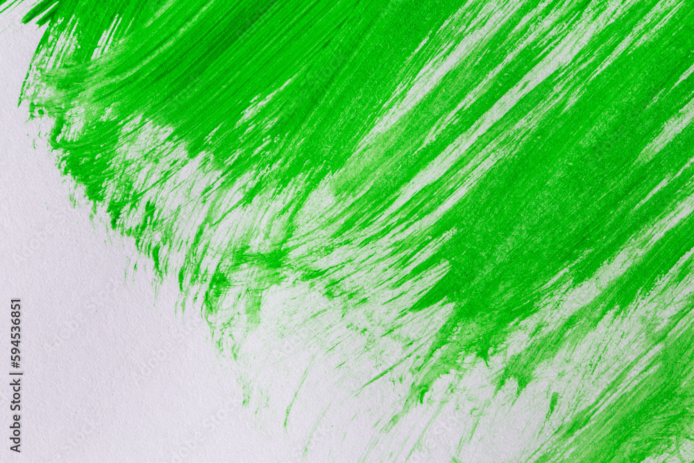 Obraz premium acrylic green paint texture background