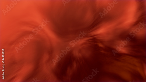 red bokeh organized curves material bg - abstract 3D rendering