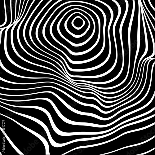 An Abstract Circular Background Effect 