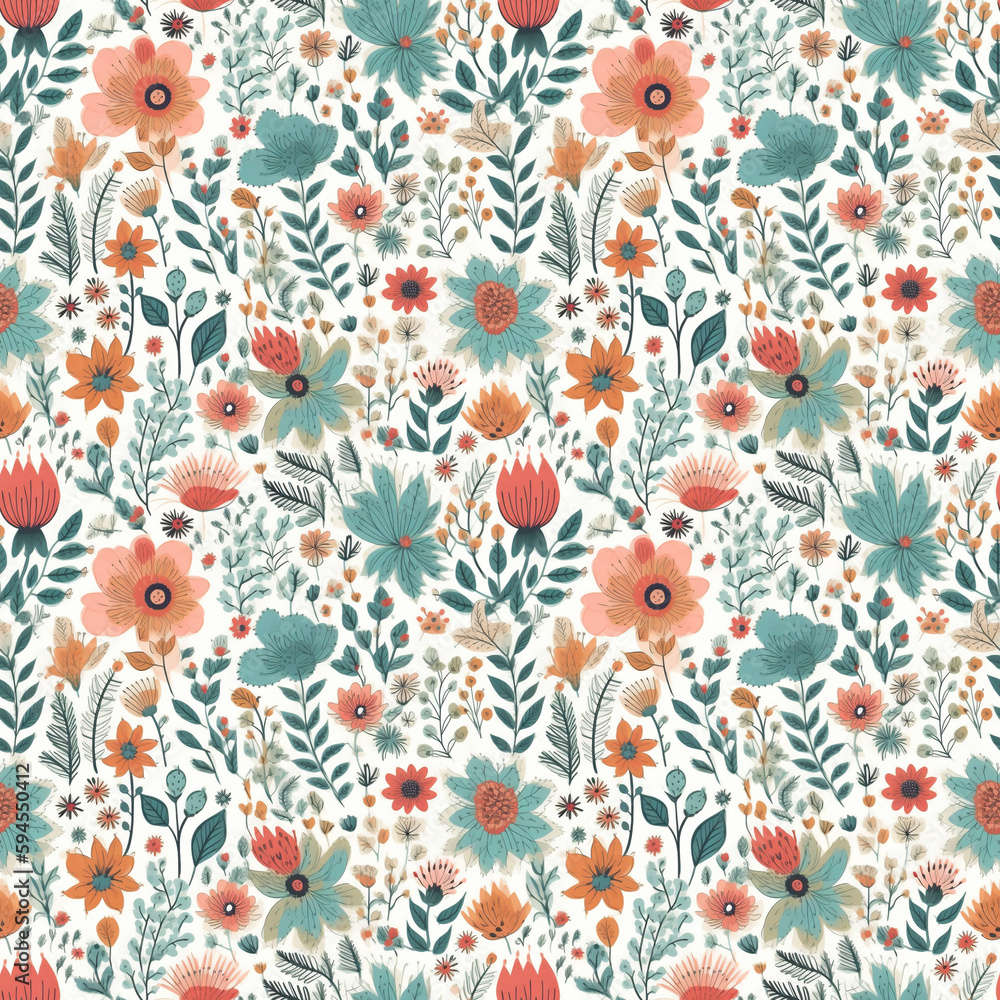 Tillable flower pattern Tillable flower pattern