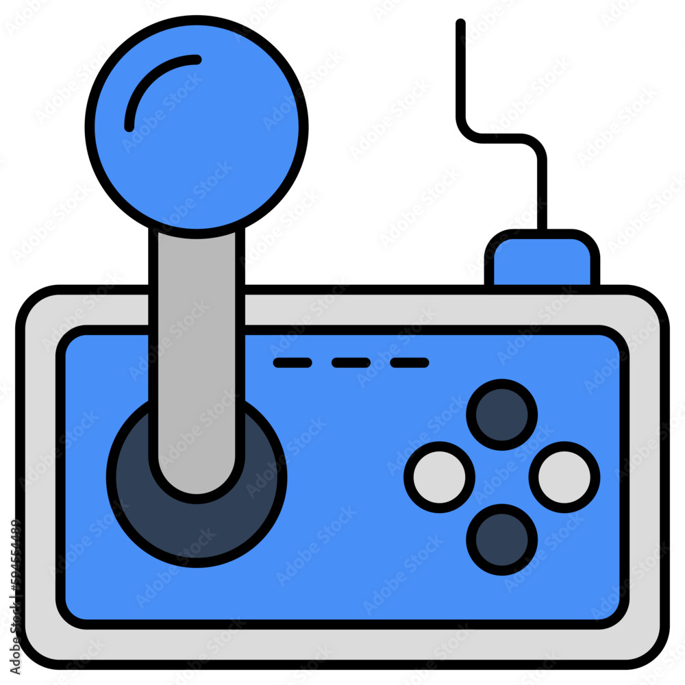 Modern design icon of joystick Modern design icon of joystick
