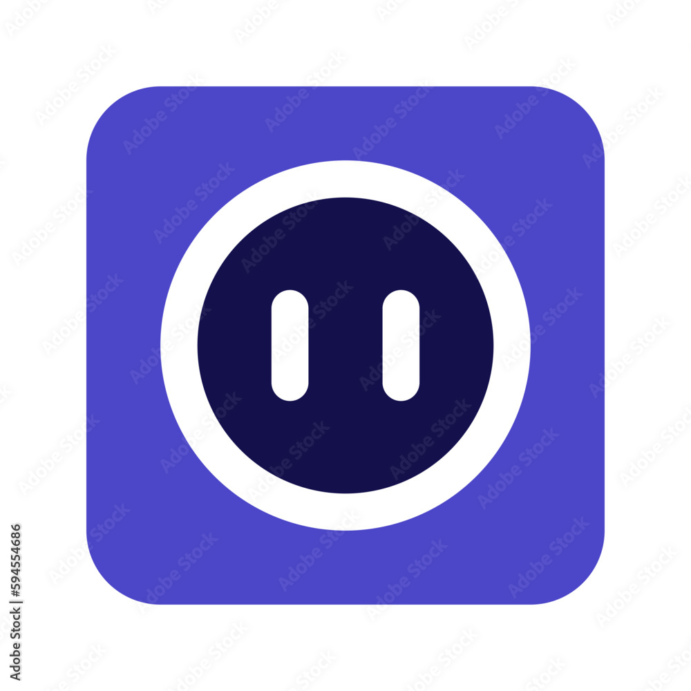 socket bicolor icon socket bicolor icon
