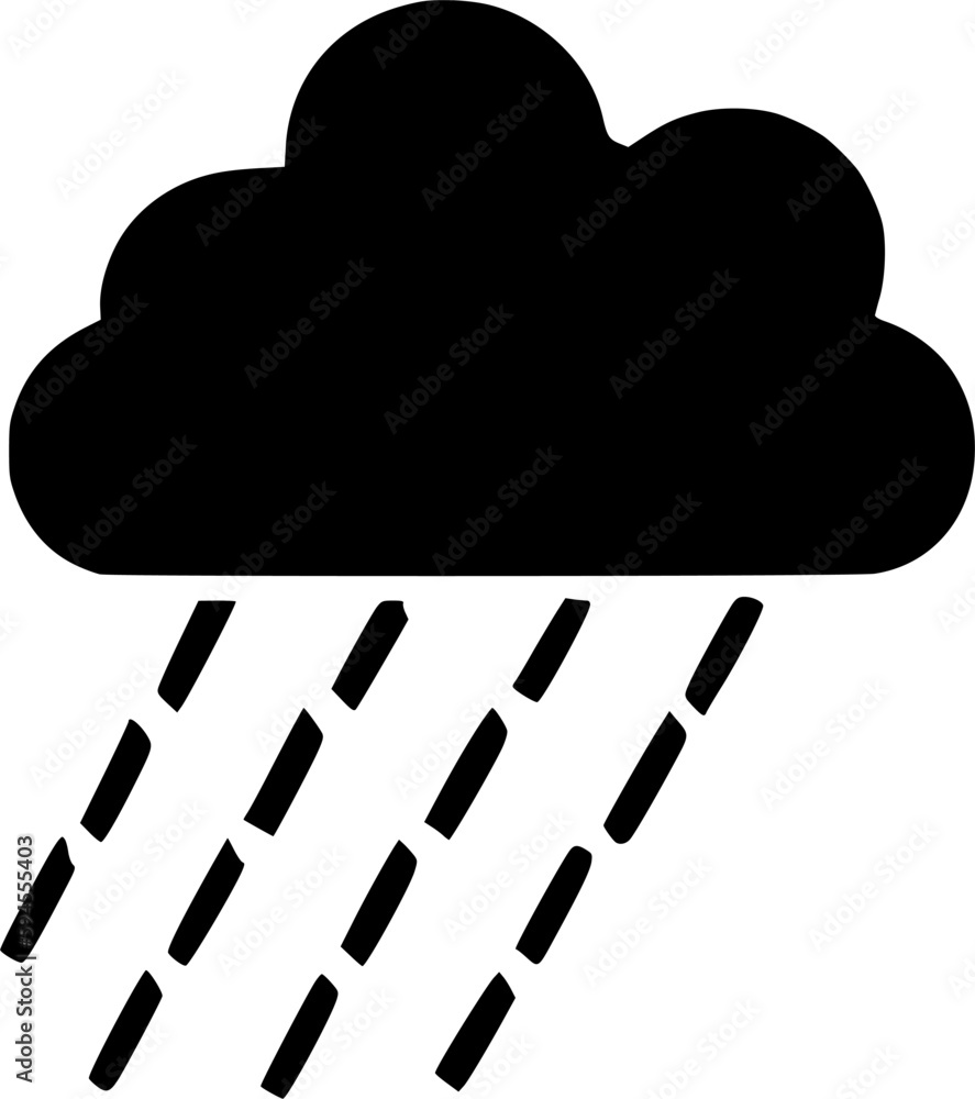 black individual drizzle rain day icon, simple bad weather flat design vector pictogram, infographic vector for app logo web website button banner ui ux interface elements isolate on white black individual drizzle rain day icon, simple bad weather flat design vector pictogram, infographic vector for app logo web website button banner ui ux interface elements isolate on white