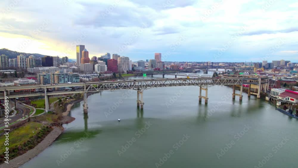 Portland, Oregon, USA, beautiful sunset, Pacific North West Portland, Oregon, USA, beautiful sunset, Pacific North West
