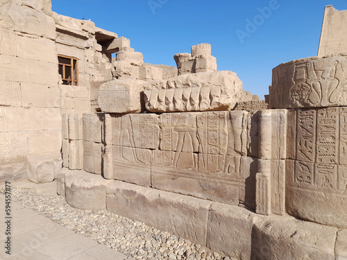 Temple of Horus - Mammisi - Edfu - Hieroglyphs - Egypt - Egyptian Civilization photo