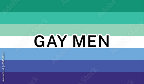 View of International Gay Pride Flag