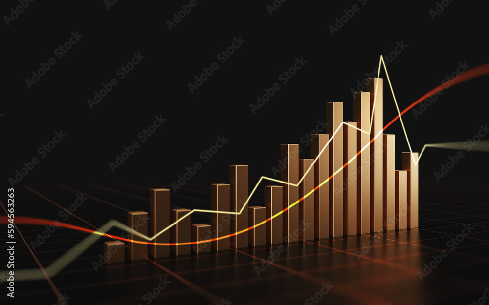 Financial gold graph stock money investment finance business on growth currency insight chart market 3d background of success profit concept golden exchange economy trade wealth banking price diagram. Financial gold graph stock money investment finance business on growth currency insight chart market 3d background of success profit concept golden exchange economy trade wealth banking price diagram.