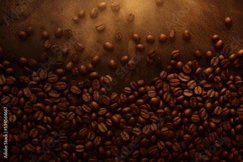 Coffee background  wallpaper  generative ai