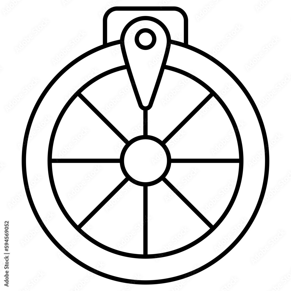 Premium download icon of fortune wheel Premium download icon of fortune wheel