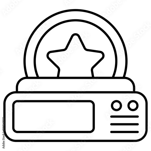 Perfect design icon of CD rom