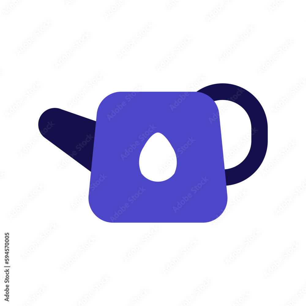 Obraz premium watering can bicolor icon