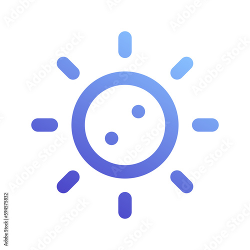 total eclipse gradient icon
