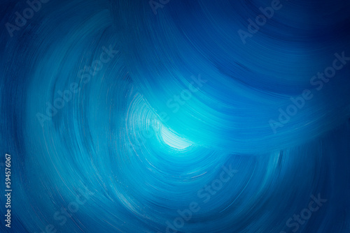 abstract water blue background with swirl, water swirl effect, blue ocean . © GEMINI