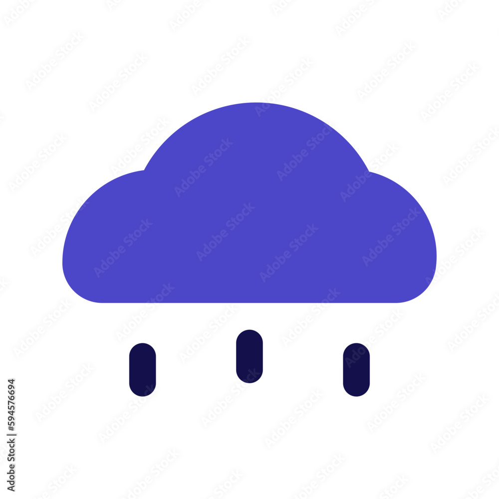 rain bicolor icon rain bicolor icon