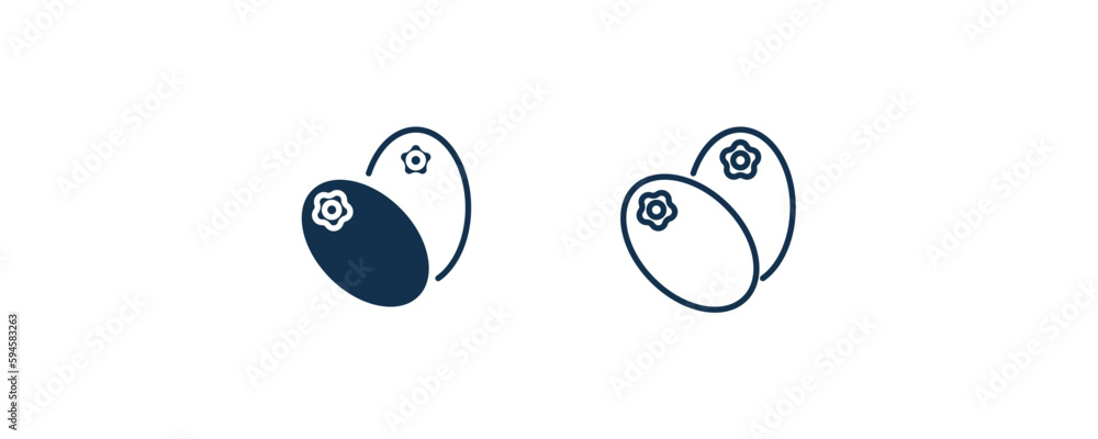 Vecteur Stock breast milk fruit icon. Outline and filled breast milk ...