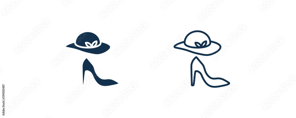 style icon. Outline and filled style icon from fashion and things collection. Line and glyph vector isolated on white background. Editable style symbol. style icon. Outline and filled style icon from fashion and things collection. Line and glyph vector isolated on white background. Editable style symbol.