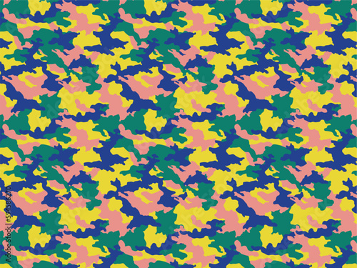 camouflage army camping pattern background fun bold quirky camo