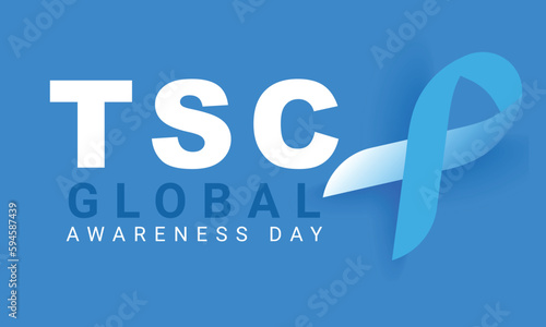 Tuberous Sclerosis Complex  awareness day. Template for background, banner, card, poster. vector illustration.