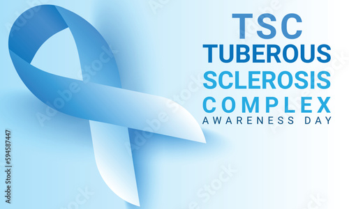 Tuberous Sclerosis Complex  awareness day. Template for background, banner, card, poster. vector illustration.