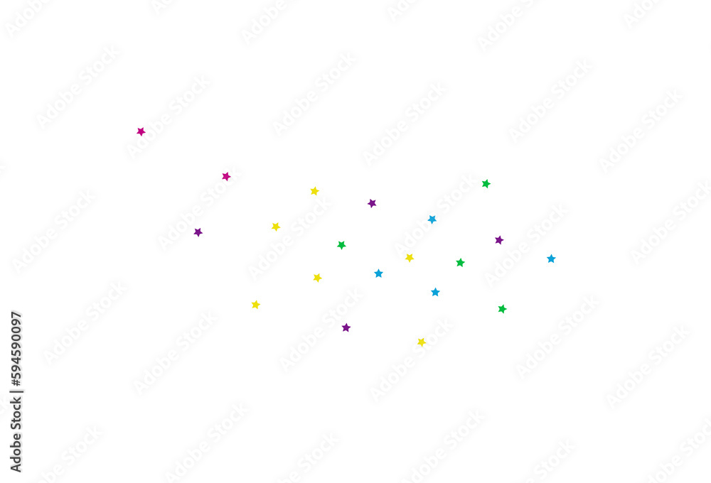 Falling Constellation Celebrate Vector White Falling Constellation Celebrate Vector White