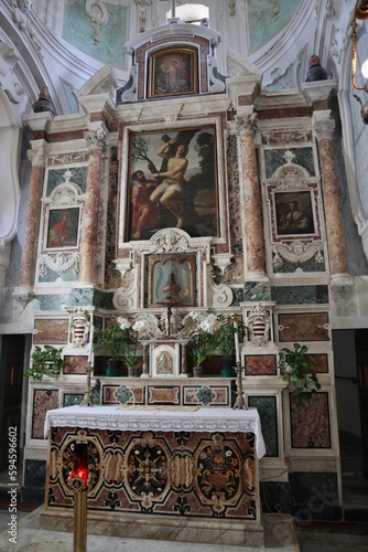 Ravello - Altare della Cappella di San Pantaleone del Duomo photo