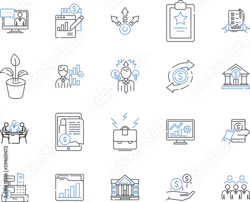 Global Diversity line icons collection. Unity, Inclusion, Multiculturalism, Pluralism, Diversity, Harmony, Tolerance vector and linear illustration. Globalization,Equity,Integration outline signs set