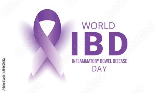 World inflammatory bowel disease day. Template for background, banner, card, poster. vector illustration.