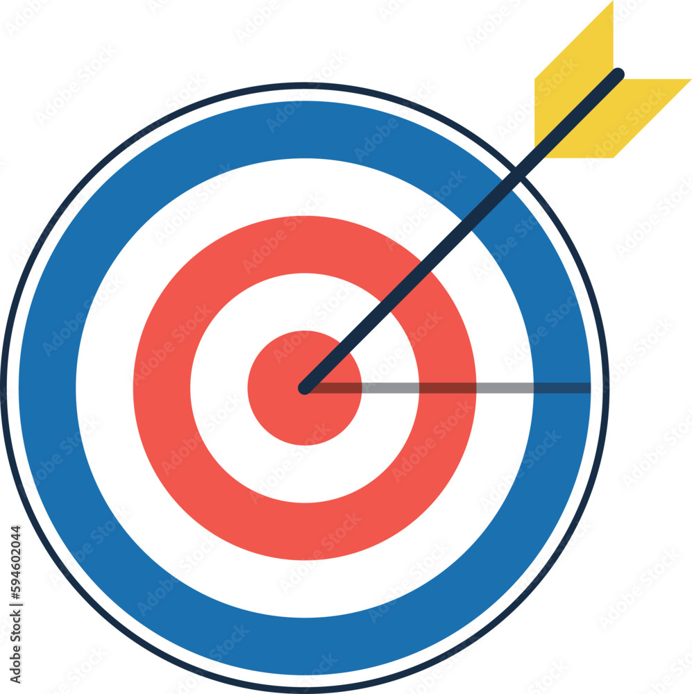 abstract target vector illustrations. the target for archery sports or business marketing goal. target focus symbol sign abstract target vector illustrations. the target for archery sports or business marketing goal. target focus symbol sign