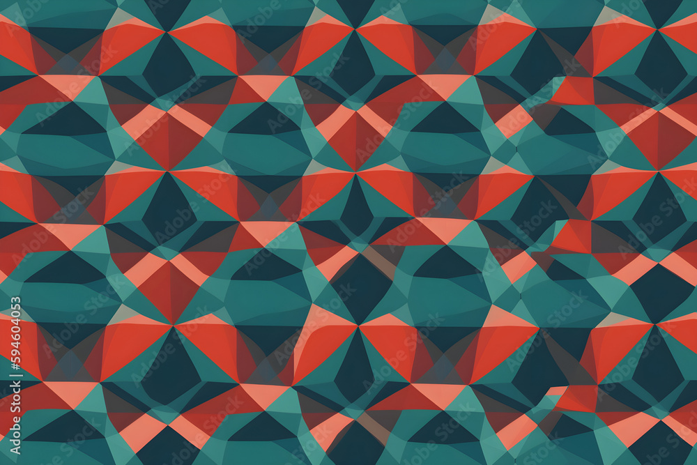 Seemless geometric pattern. AI generated Seemless geometric pattern. AI generated
