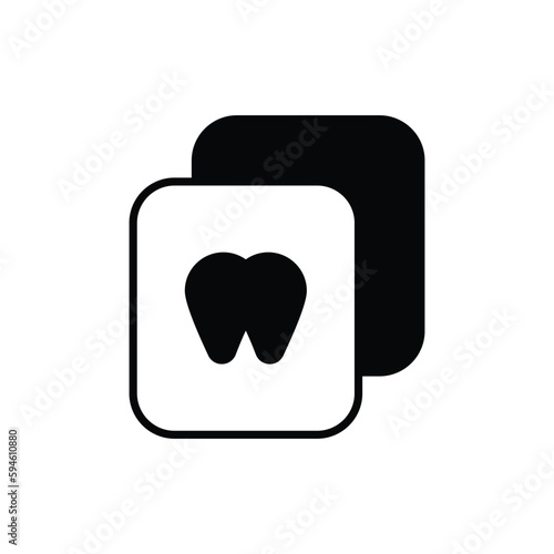 x ray icon vector stock.