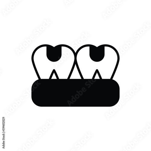 fillings icon vector stock.