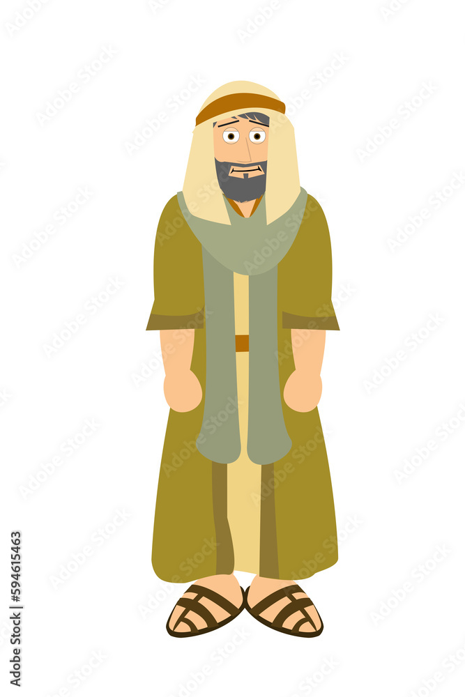 Cartoon Bible Character - James Son of Alpheus Cartoon Bible Character - James Son of Alpheus