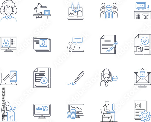 Innovation and invention line icons collection. Breakthrough, Disruption, Creativity, Progress, Radical, Evolution, Advancement vector and linear illustration. Pier,Ingenuity,Trailblazer outline signs