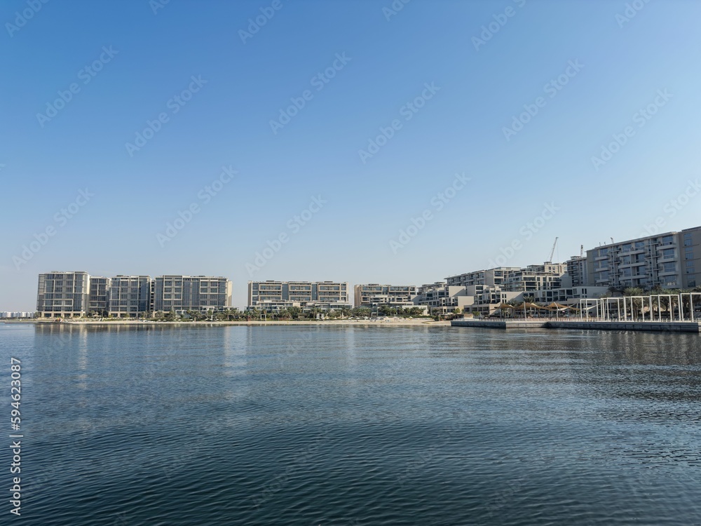 The Al Zeina neighbourhood in Al Raha Beach, Abu Dhabi, UAE
