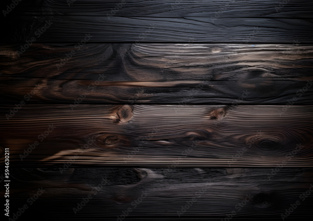Dark wood plank with knothole Dark wood plank with knothole