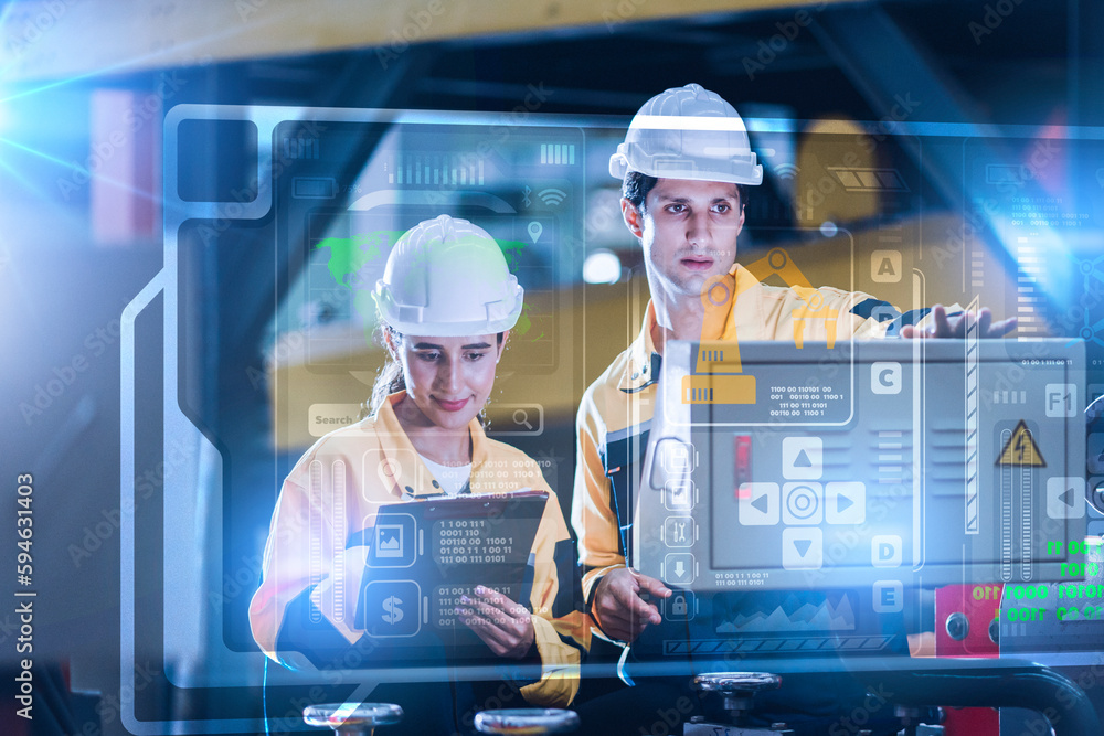 Professional engineering. Industry 4.0 Modern Factory Project Engineer