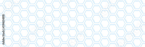 hexagon geometric pattern. seamless hex background. abstract honeycomb cell. vector illustration. design for the background flyers, ad honey, fabric, clothes, texture, textile pattern