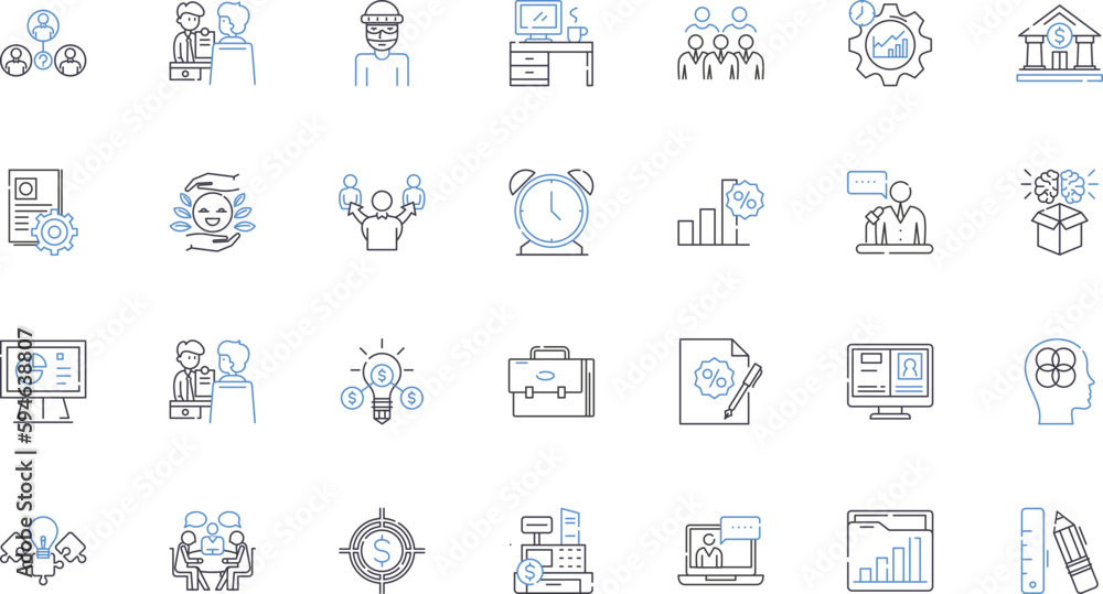 Cost analysis line icons collection. Profitability, Budgeting, Expenses, Forecasting, Accounting, Costing, Evaluation vector and linear illustration. Pricing,Margins,Analysis outline signs set Cost analysis line icons collection. Profitability, Budgeting, Expenses, Forecasting, Accounting, Costing, Evaluation vector and linear illustration. Pricing,Margins,Analysis outline signs set