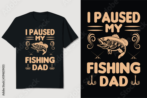 Fishign Game t shirt design  photo