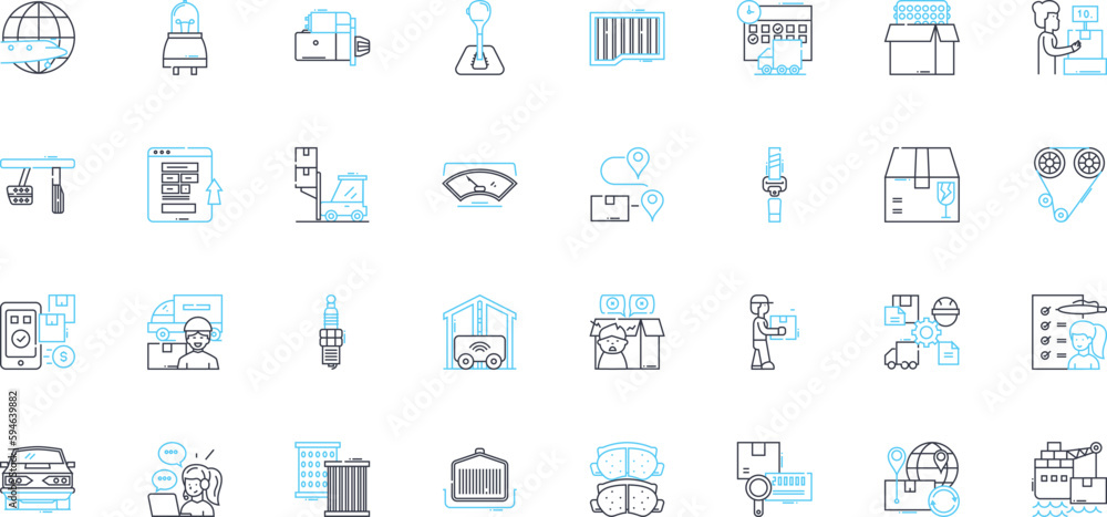Refrigerated Trucks linear icons set. Icy, Chill, Cool, Freezing, Frozen, Frosty, Chilly line vector and concept signs. Nippy,Arctic,Gelid outline illustrations Refrigerated Trucks linear icons set. Icy, Chill, Cool, Freezing, Frozen, Frosty, Chilly line vector and concept signs. Nippy,Arctic,Gelid outline illustrations